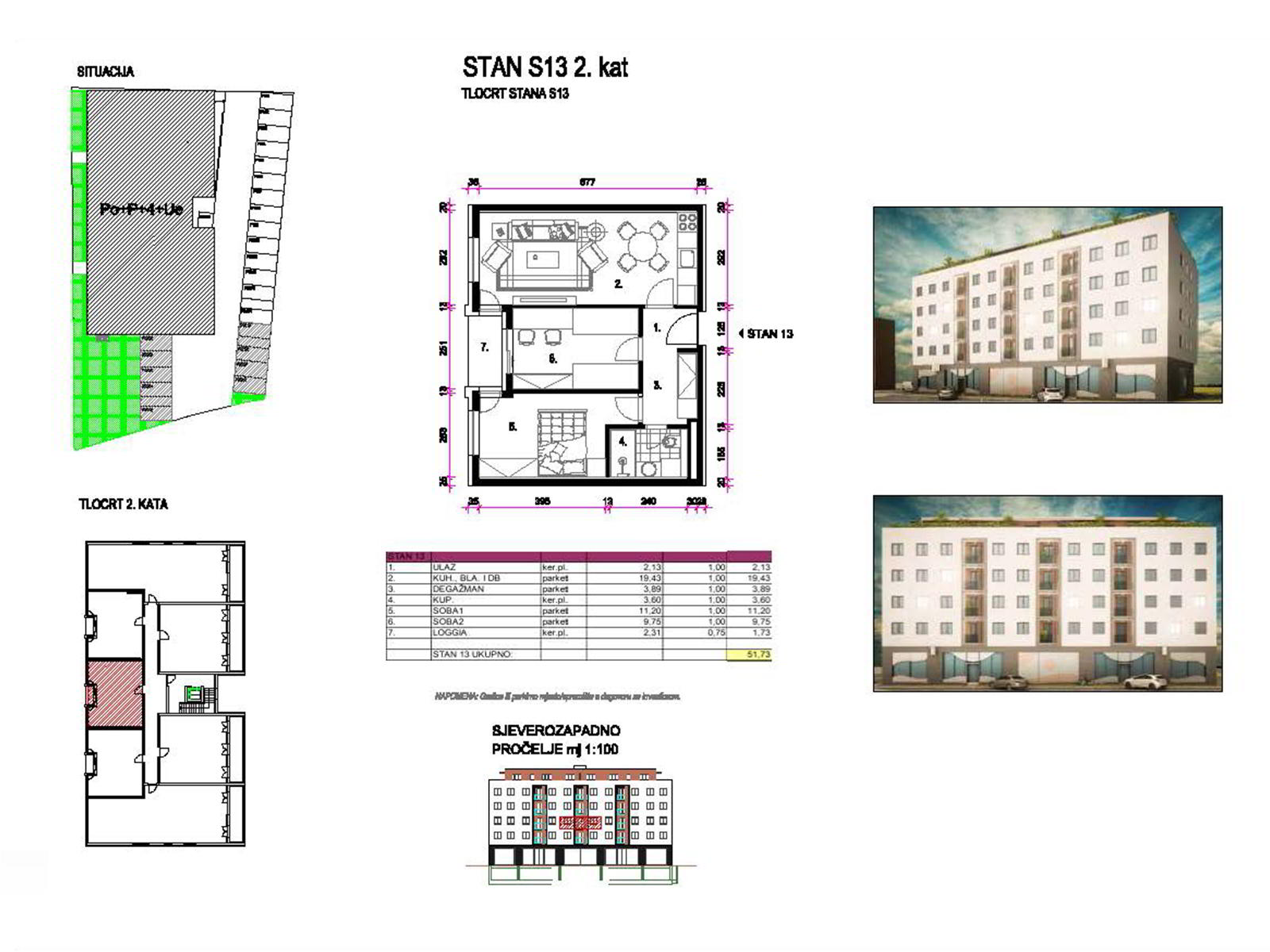 2kat-dugo-selo (3) Housing project Dugo Selo – Center