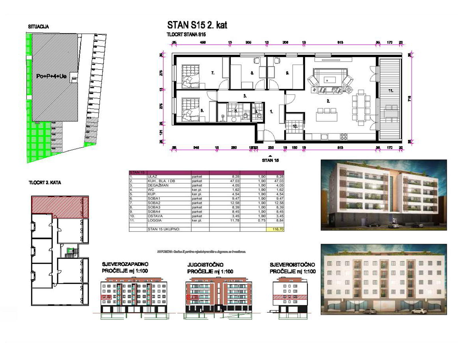 2kat-dugo-selo (5) Housing project Dugo Selo – Center