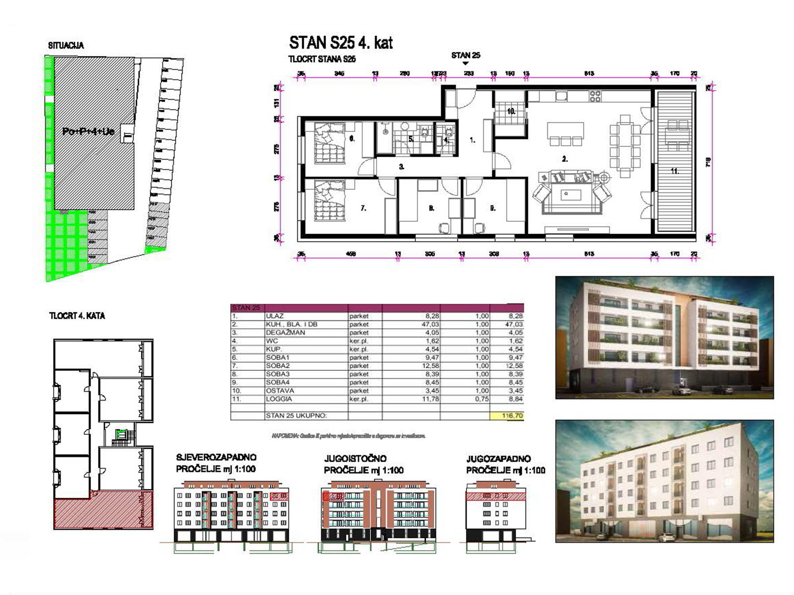 4kat-dugo-sečo (2) Housing project Dugo Selo – Center