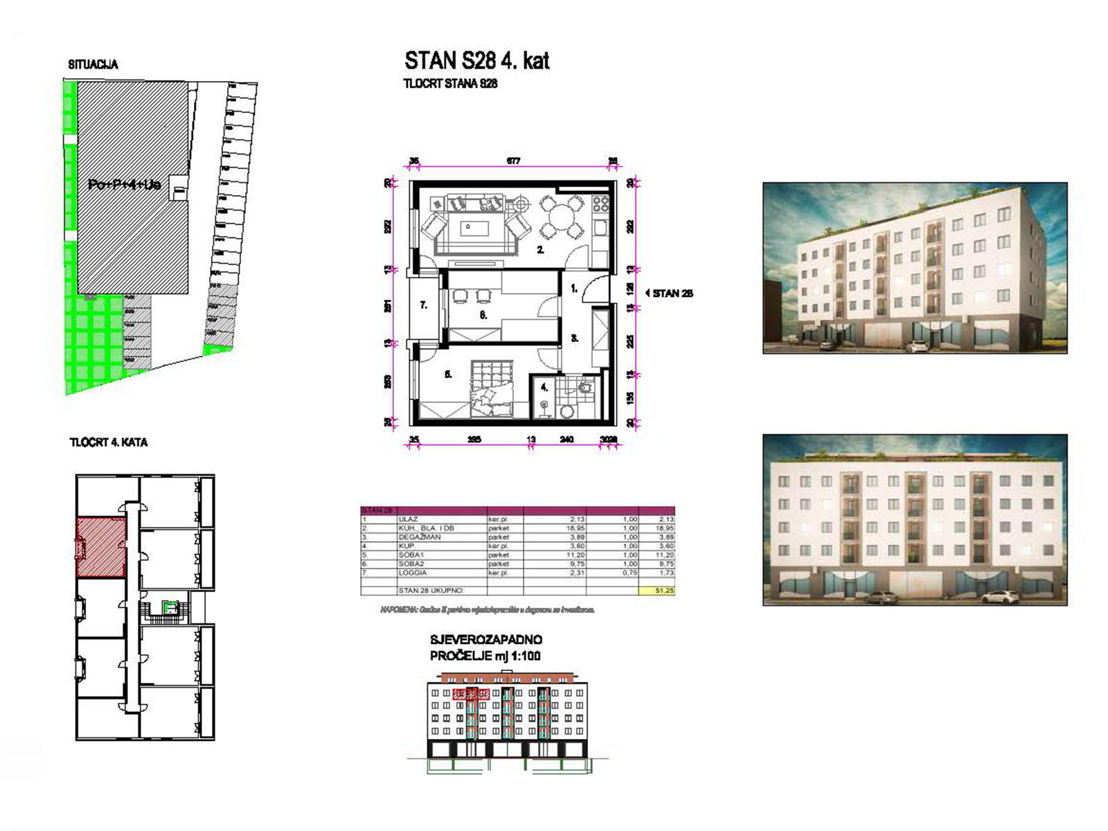 4kat-dugo-sečo (5) Housing project Dugo Selo – Center