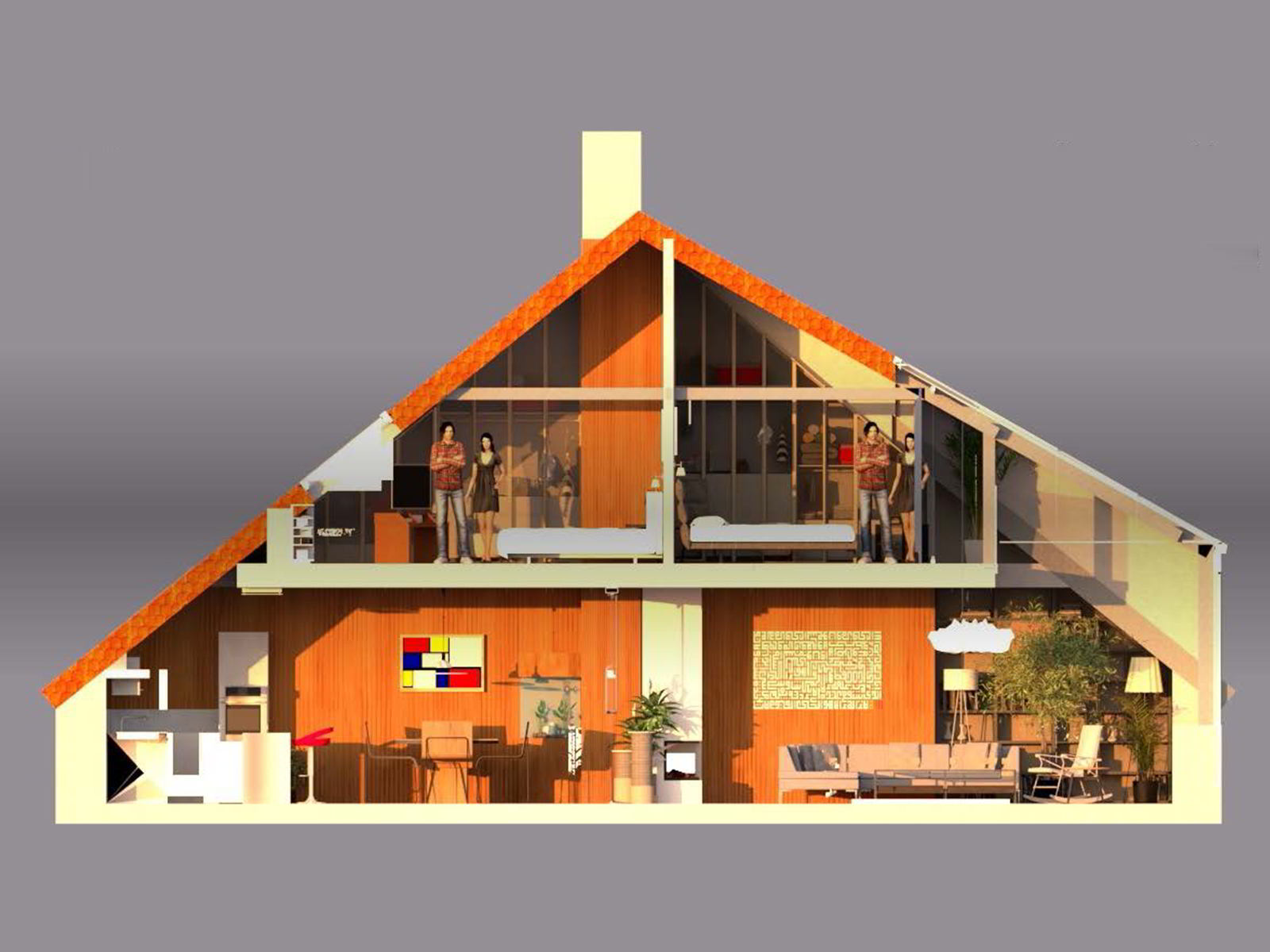 dalmat (5) Luksuzan dvoetažan stan: Zagreb, Centar, 165 m2