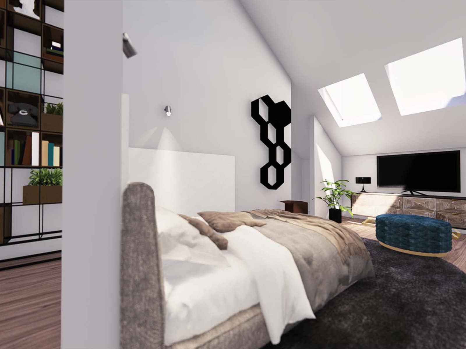 dalmatinska92-5m2 (12) Dvoetažni trosobni stan: Zagreb, Centar, 92.5 m²