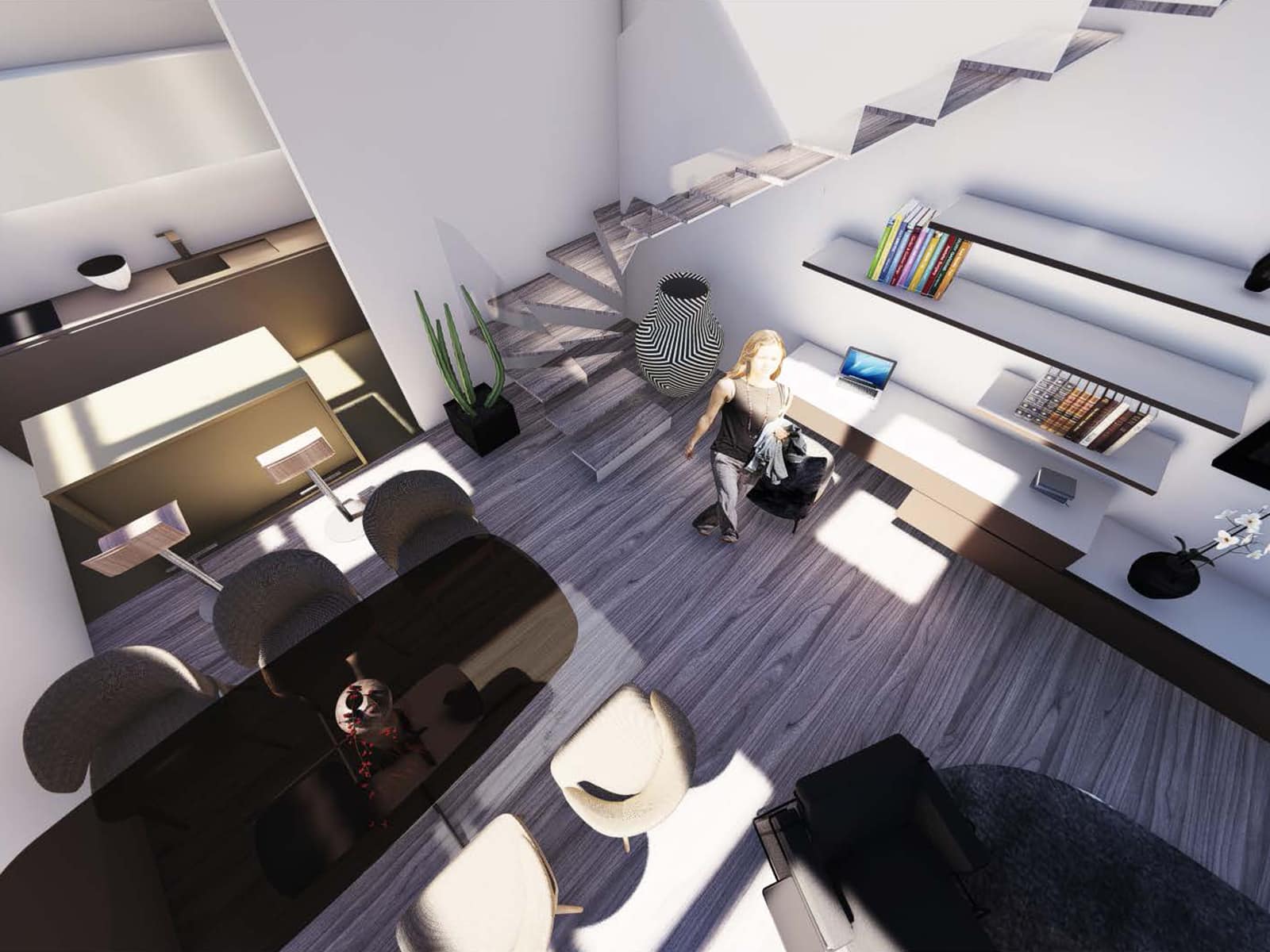 dalmatinska92-5m2 (21) Dvoetažni trosobni stan: Zagreb, Centar, 92.5 m²