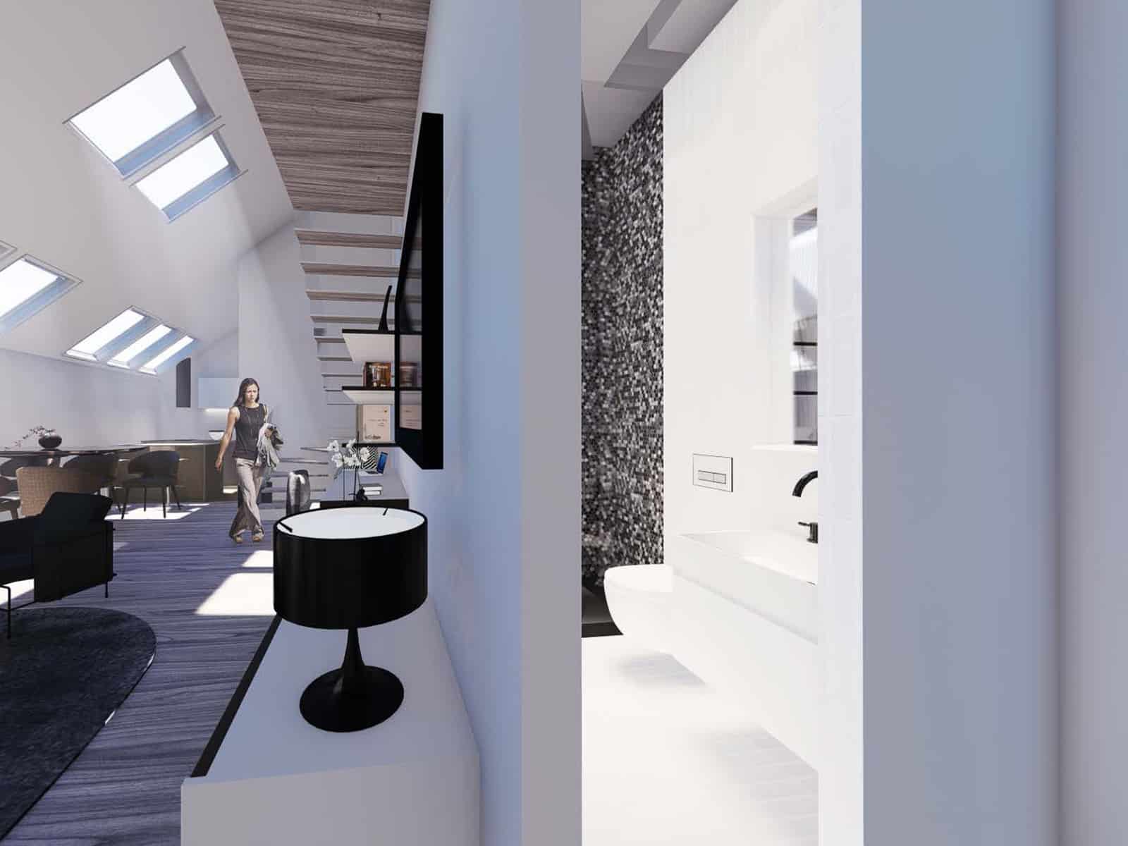 dalmatinska92-5m2 (30) Dvoetažni trosobni stan: Zagreb, Centar, 92.5 m²