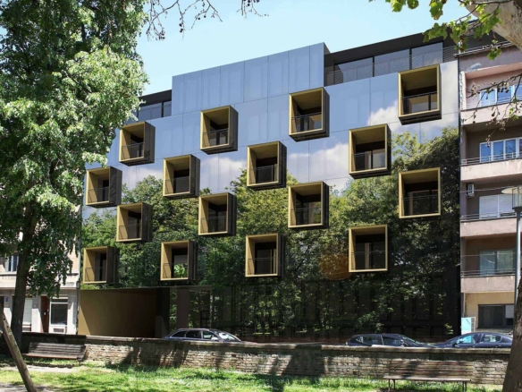 Ribnjak, new construction of luxury apartments in the center of Zagreb