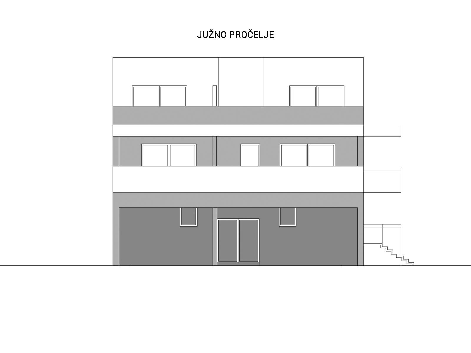 Projekt Stambena zgrada ozn C Ul Kralji Klara (8) Projekt moderne stanogradnje u Svetoj Klari