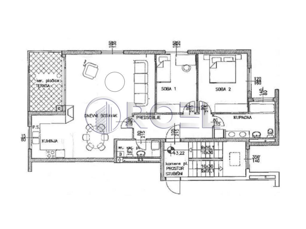 Trosobni stan s BAZENOM! Zagreb, Vrhovec, 110 m²+ 2VPM