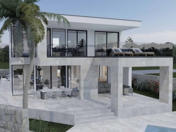 Luksuzna Vila: Krk, Vrh, NKP 267.51 m²