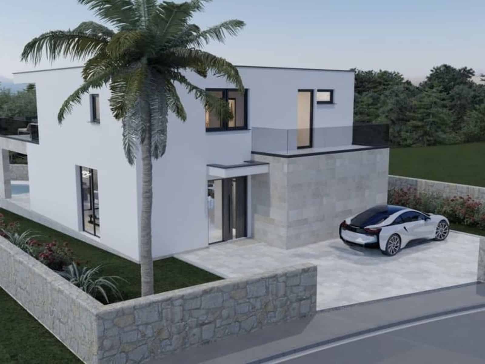 luksuzna-vila-krk-vrh-nkp-267-51-m2 (6) Luksuzna Vila: Krk, Vrh, NKP 267.51 m²
