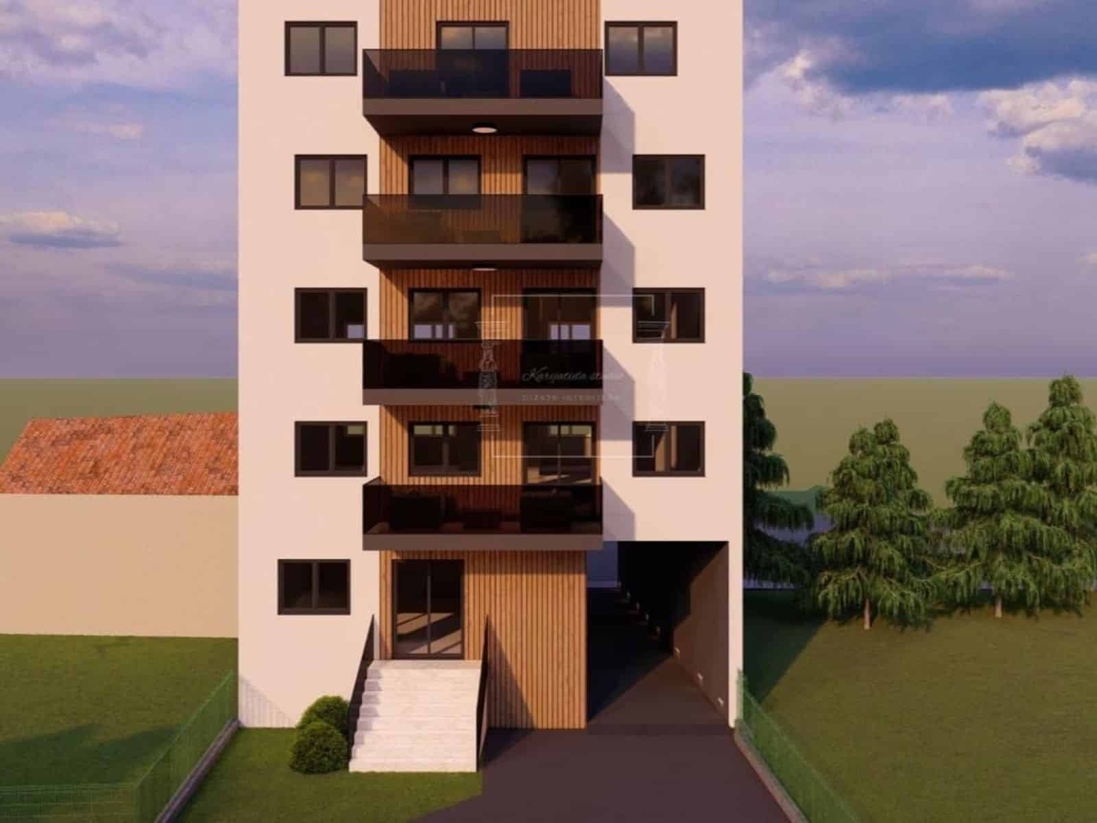 2 Projekt moderne stanogradnje na Črnomercu