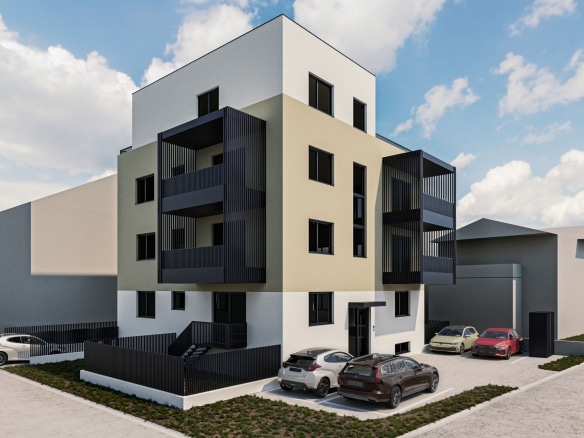 Stenjevec projekt moderne novogradnje s ukupno 8 stanova