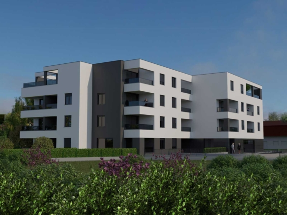 New construction project in the center of Zaprešić
