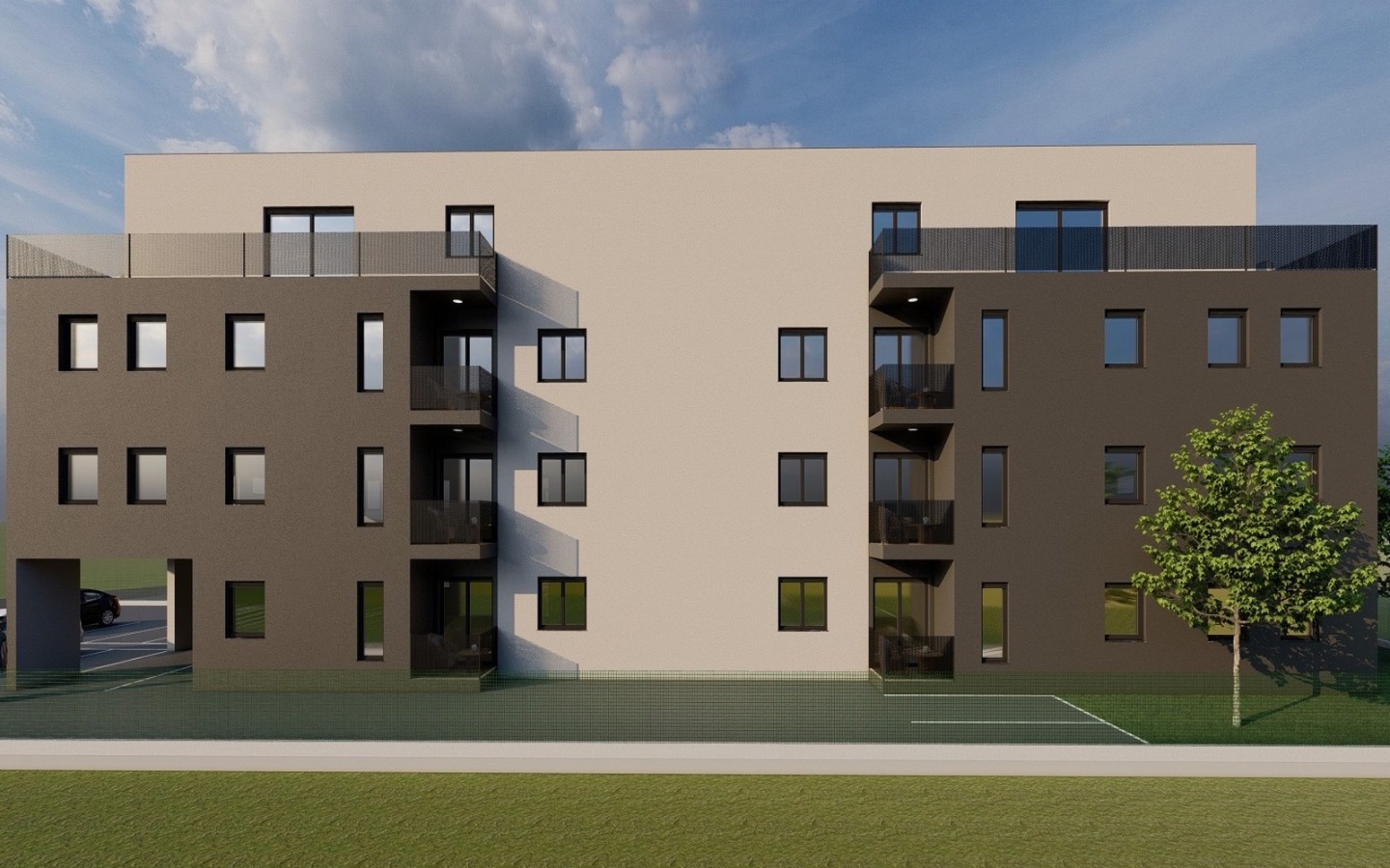 Projekt-Odra-3_3588-20260303 Projekt moderne novogradnje, Novi Zagreb — Odra III.