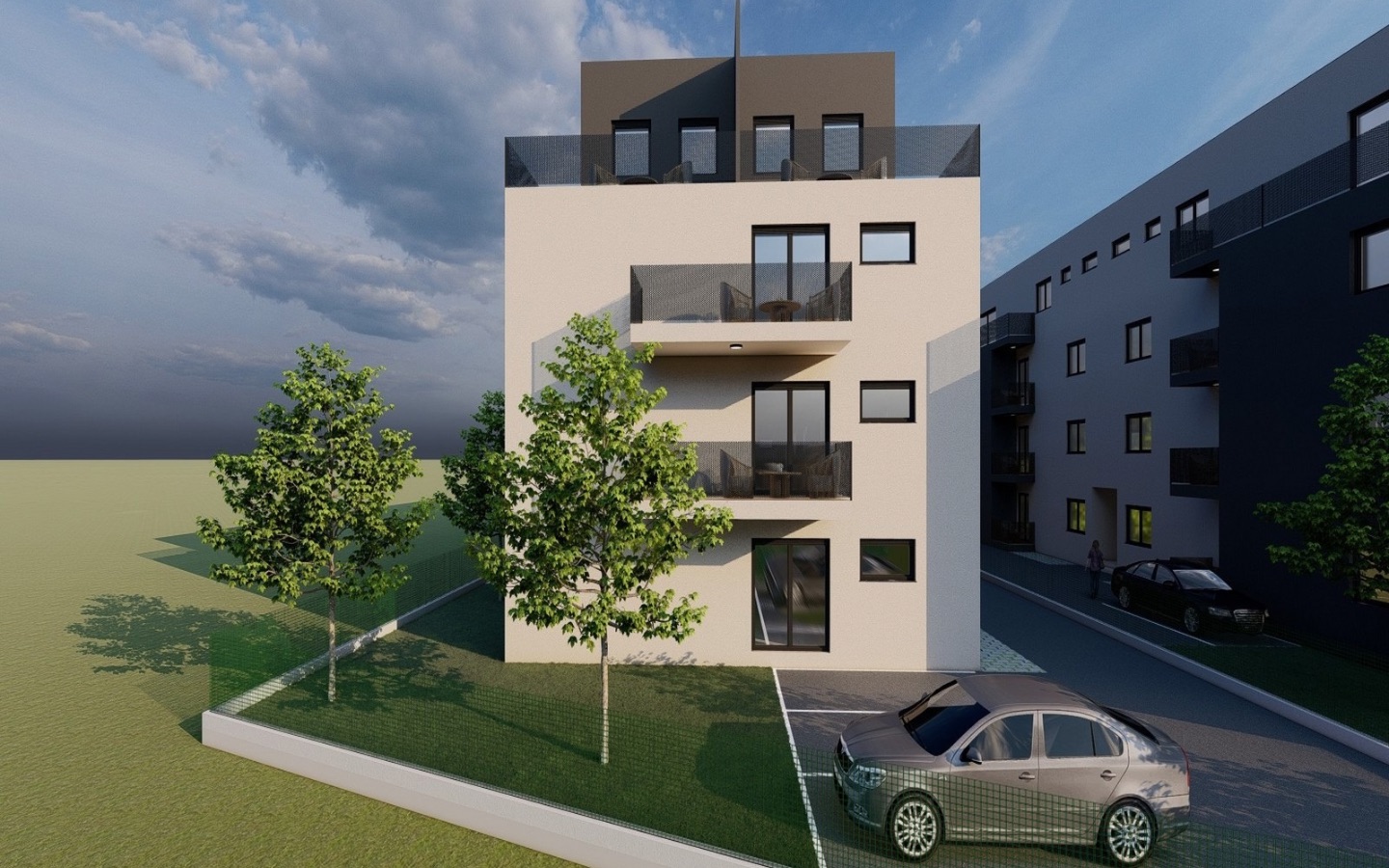 Projekt-Odra-3_3589-20260303 Projekt moderne novogradnje, Novi Zagreb — Odra III.
