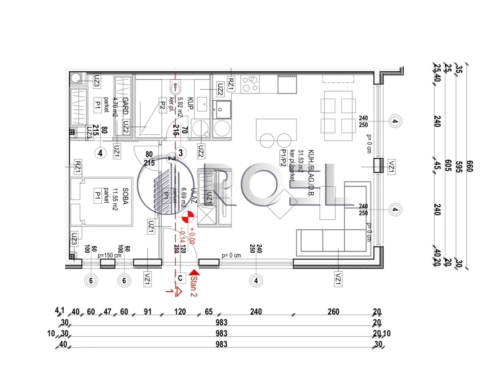 1009_1_1764111336 Dvosobni stan s vrtom, Zagreb, Sesvete, Bjelovarska, 2PM, 72.26 m2