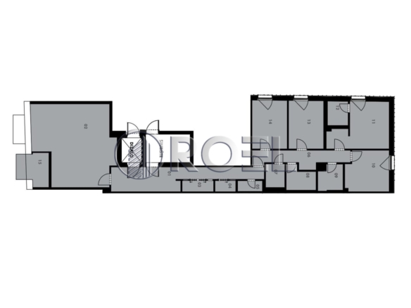 Četverosoban luksuzni stan, Zagreb, Ribnjak, 143,28 m², novogradnja