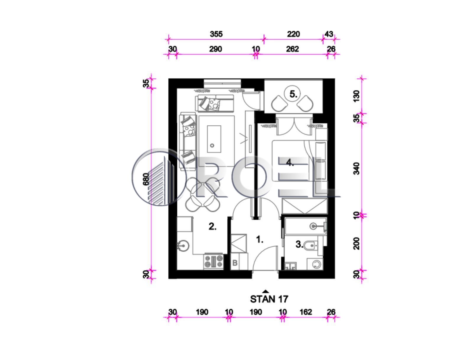1124_2_1763053799 Zagreb, Čulinečka cesta, Resnik, dvosoban stan NKP 33,92 m2