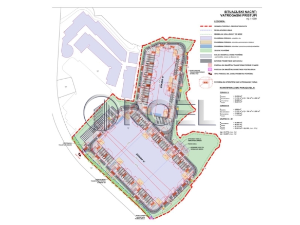 Sveta Helena, moderna logističko-distribucijska hala NKP 54.710  m2