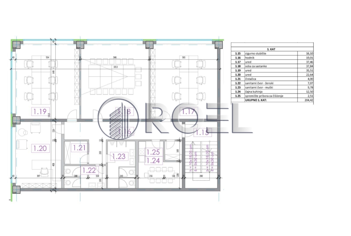 Sveta Helena, moderna logističko-distribucijska hala NKP 54.710  m2