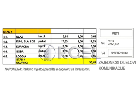 Zagreb, Čulinečka ulica, dvosoban stan NKP 38,05 m2