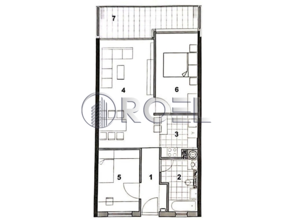 Trosobni stan, Špansko, Zagrebačka av., 67,06m2, prodaja