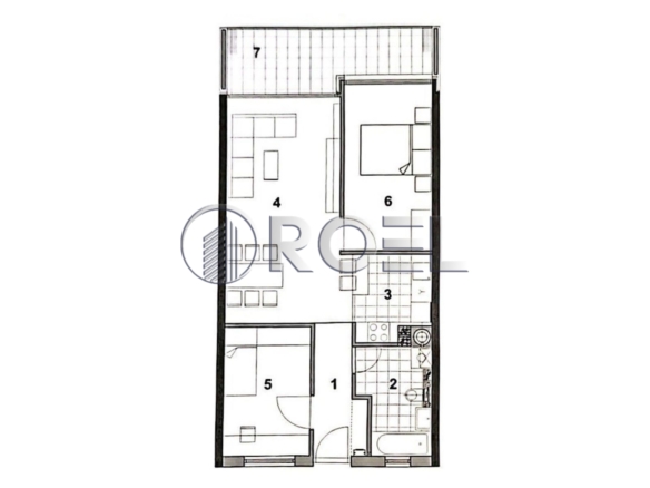 Šesterosobni stan, Špansko, Zagrebačka av., 134,12m2, prodaja