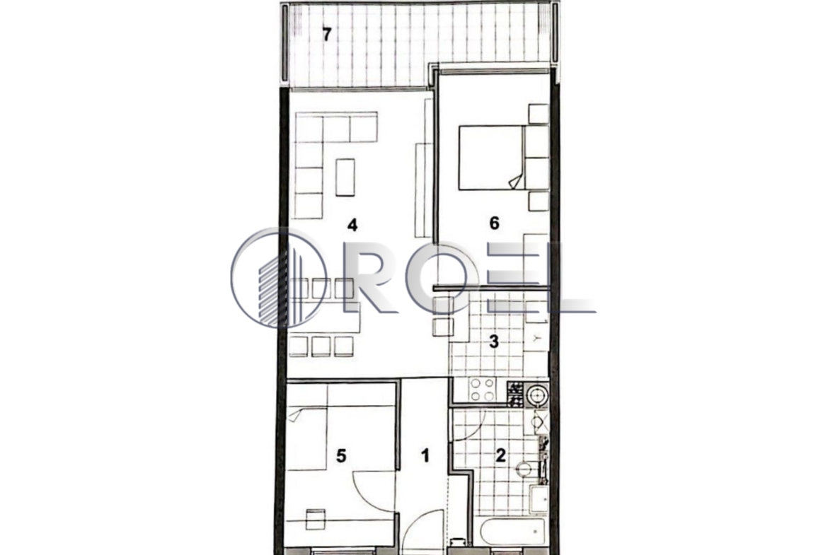 Six-room apartment, Špansko, Zagrebačka Avenue, 134,12 m², for sale