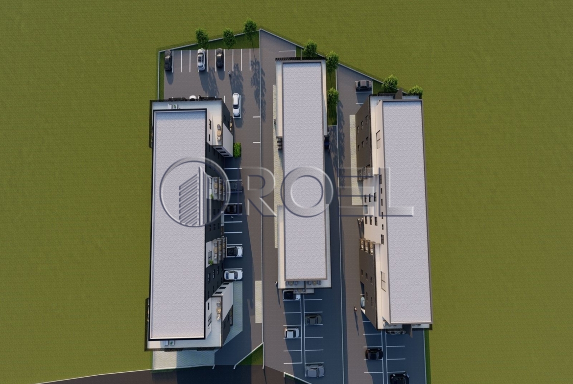 Zagreb, Odra, three-bedroom apartment, total area 52.44 m²