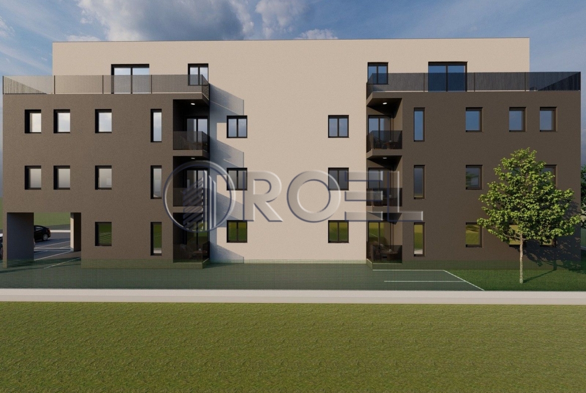 Zagreb, Odra, three-bedroom apartment, total area 52.44 m²