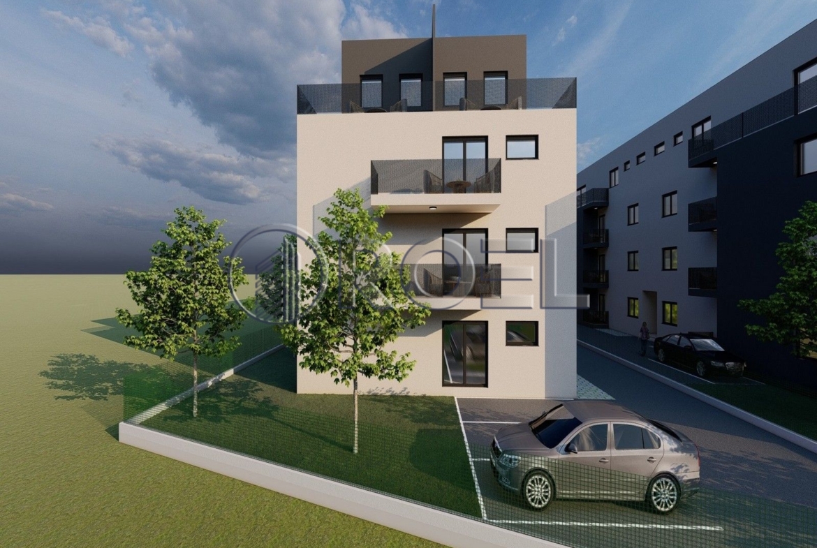 Zagreb, Odra, three-bedroom apartment, total area 52.44 m²