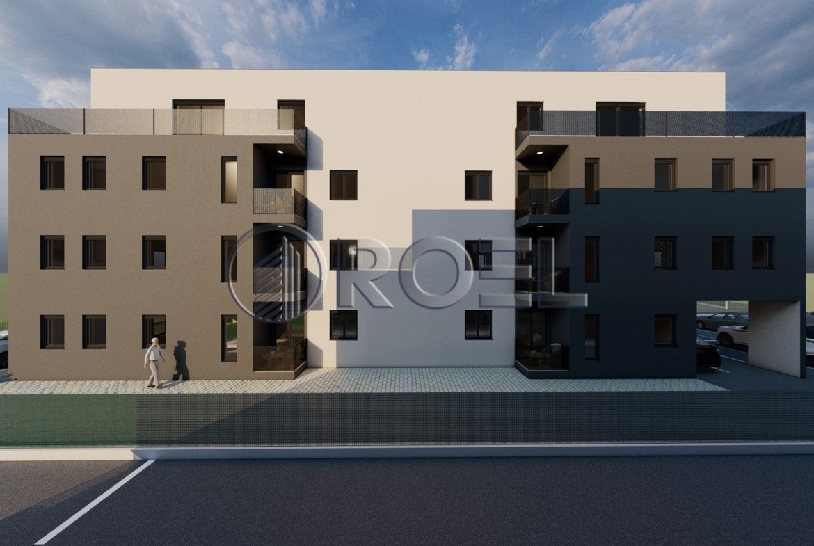 Zagreb, Odra, three-bedroom apartment, total area 52.44 m²