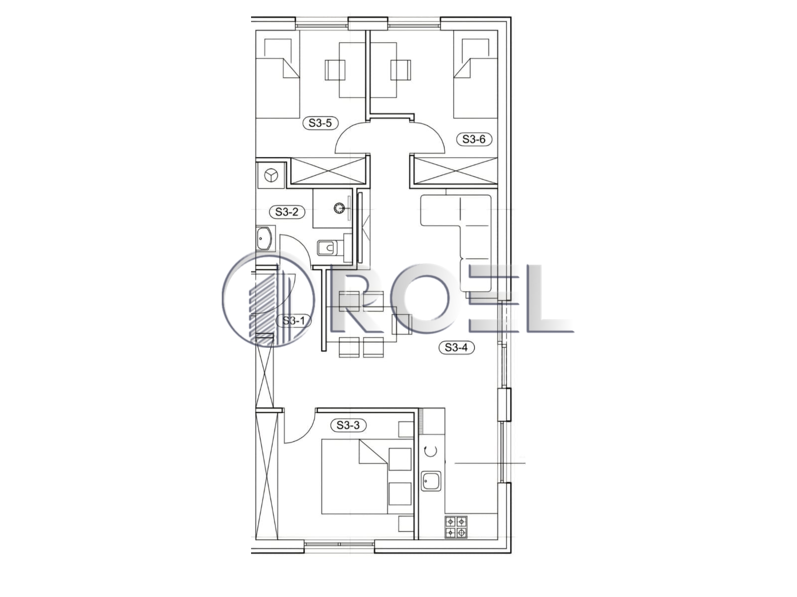 1306_3_1770163988 Zagreb, Odra, trosobni stan, NKP 64,55 m2, novi projekt