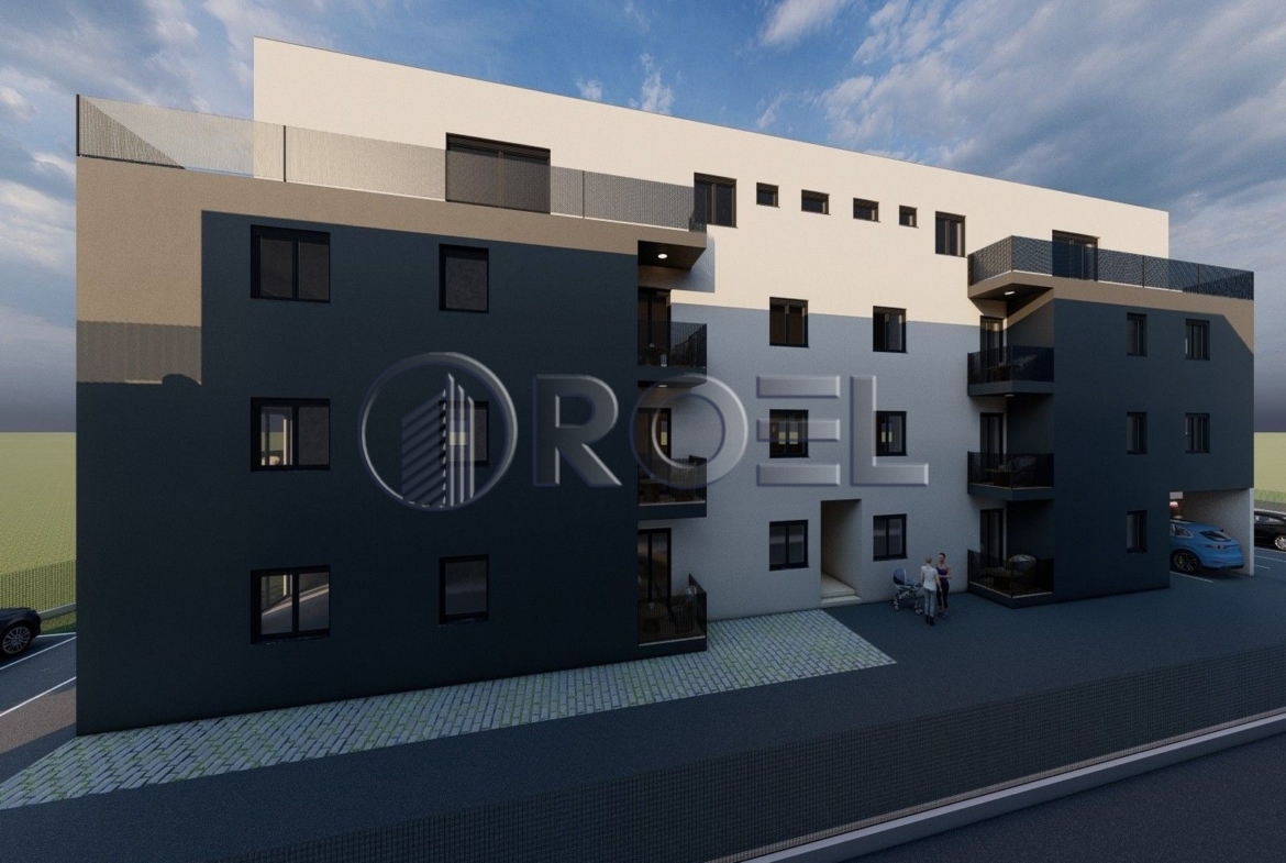 Zagreb, Odra, three-bedroom apartment, total area 56,03 m²
