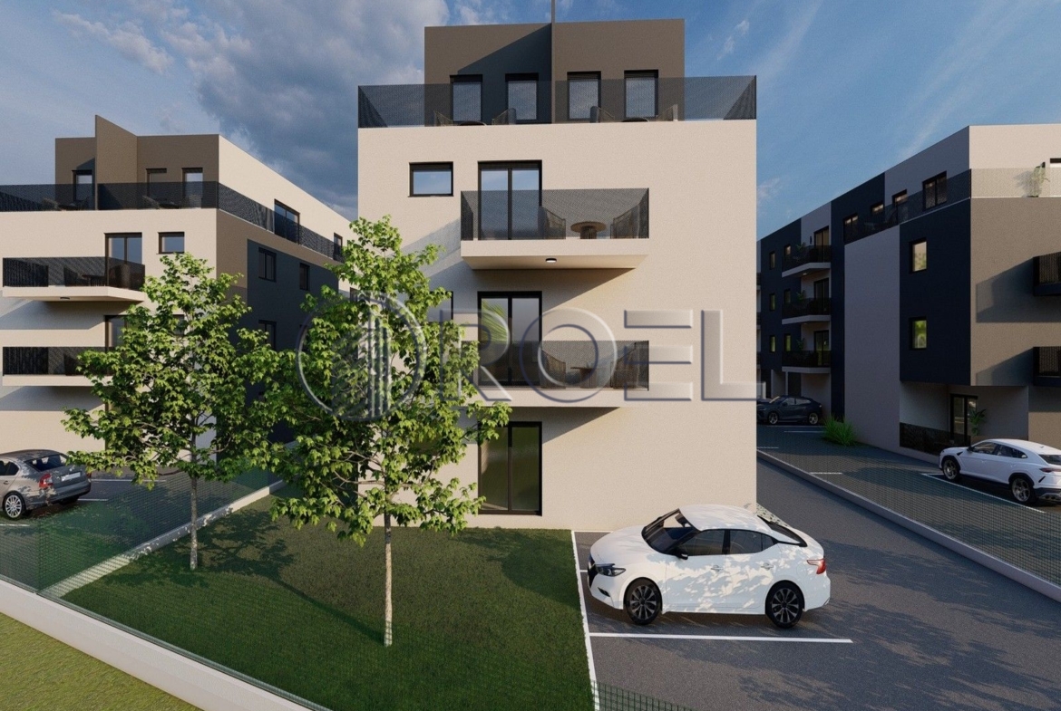 Zagreb, Odra, three-bedroom apartment, total area 56,03 m²
