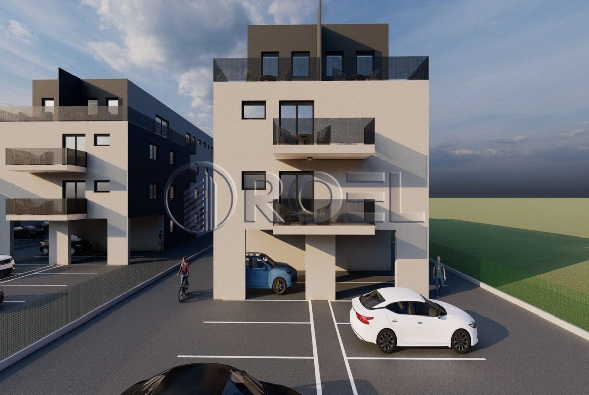 Zagreb, Odra, three-bedroom apartment, total area 56,03 m²
