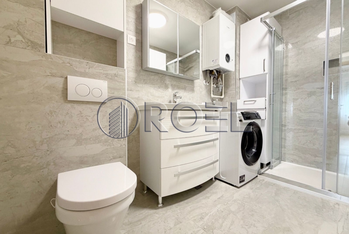 Zagreb, Čehi, modern three-bedroom apartment 67.25 m2, new building