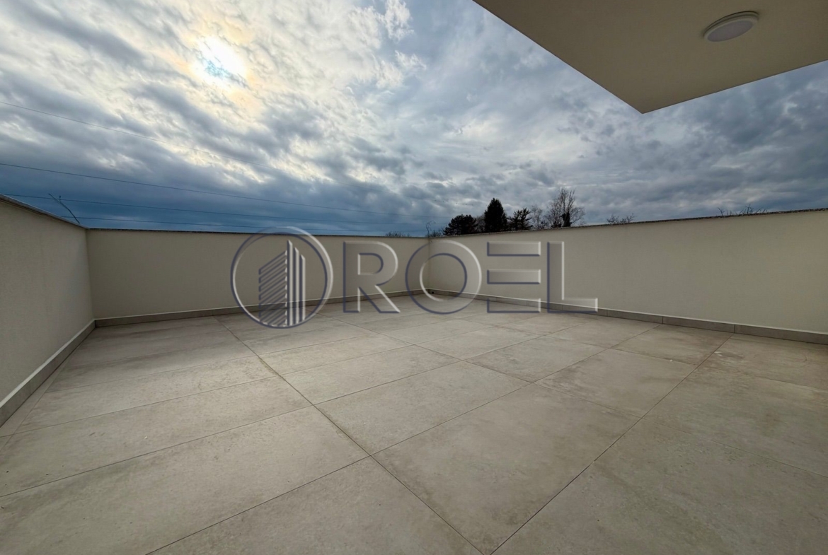 Zagreb, Čehi, modern three-bedroom apartment 67.25 m2, new building