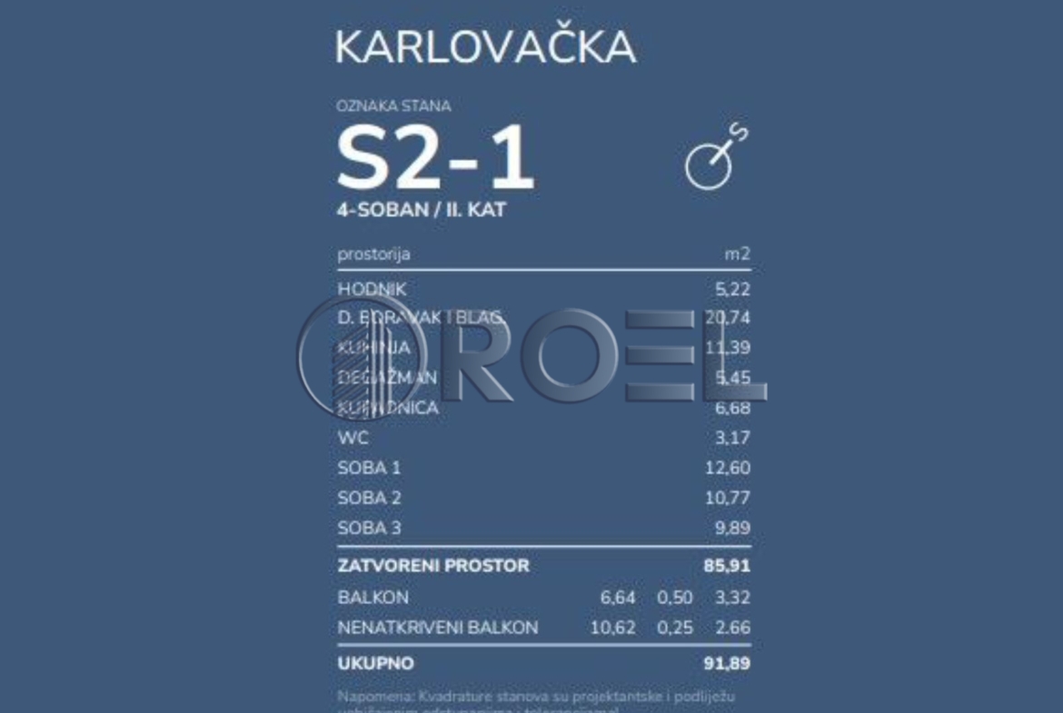 Novi Zagreb, Blato, četverosobni stan, 92 m2, novogradnja, prodaje se