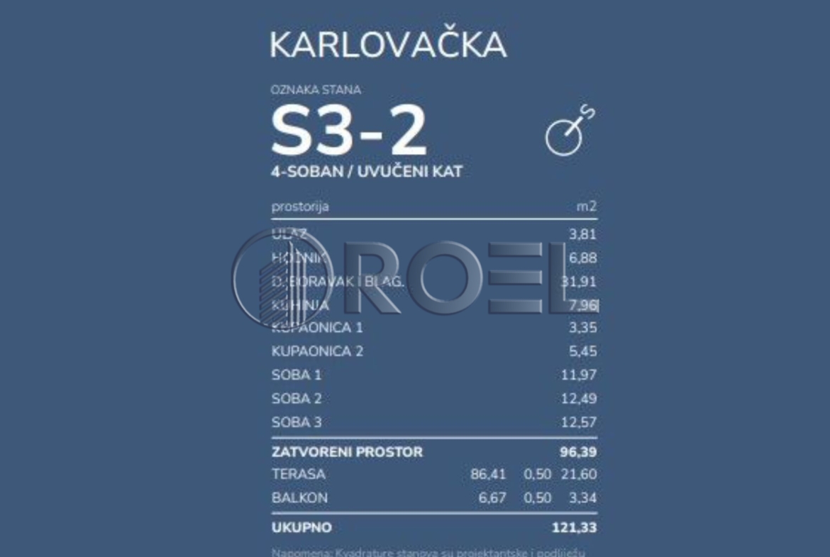 Novi Zagreb, Blato, četverosobni stan, 121 m2, novogradnja, prodaje se