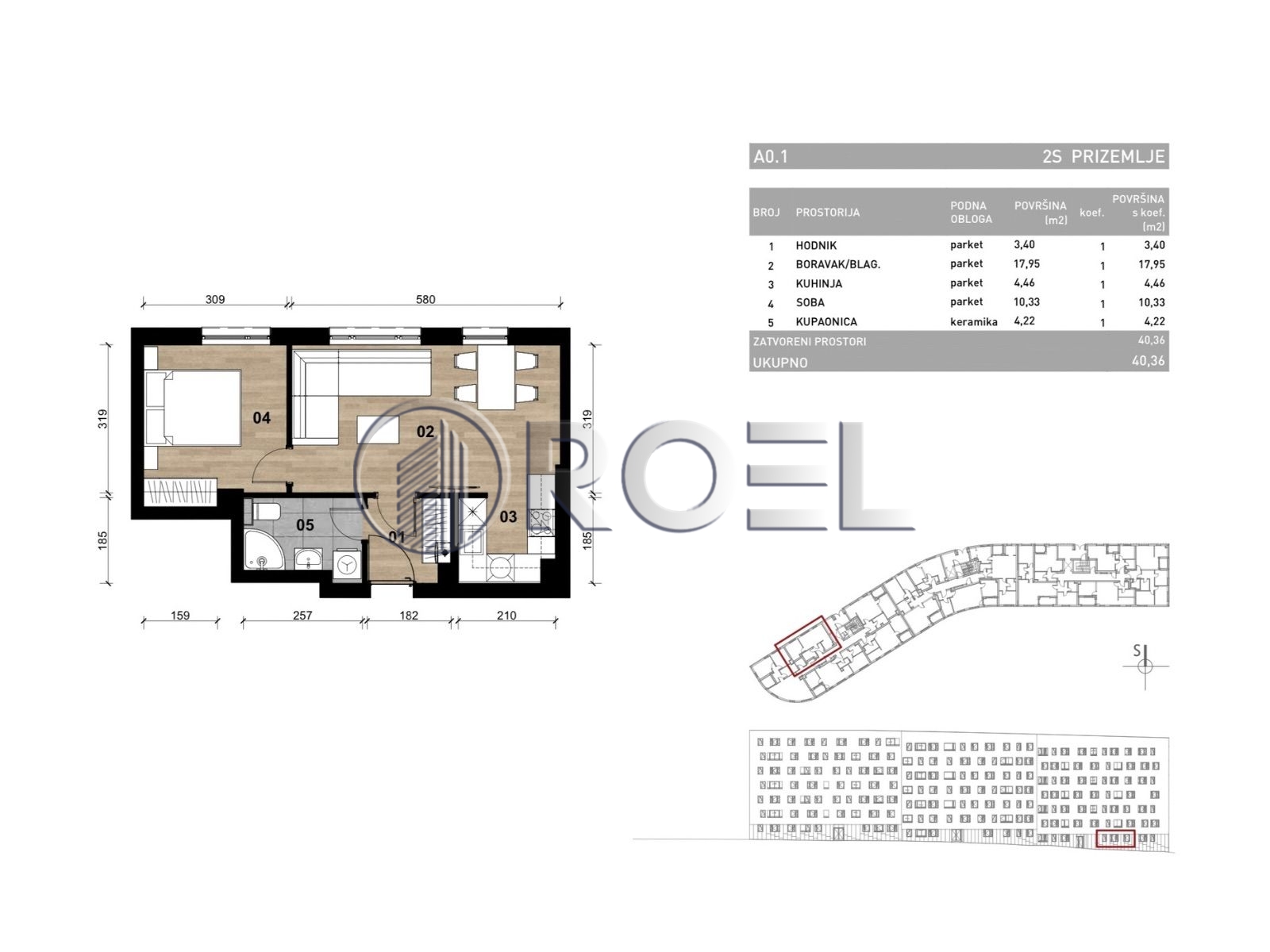 1369_3_1771628341 Dvosobni stan, Dubrava, Zagreb, novogradnja, 40.36 m²