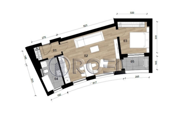 Dvosobni stan, Dubrava, Zagreb, novogradnja, 52.99 m², prodaja