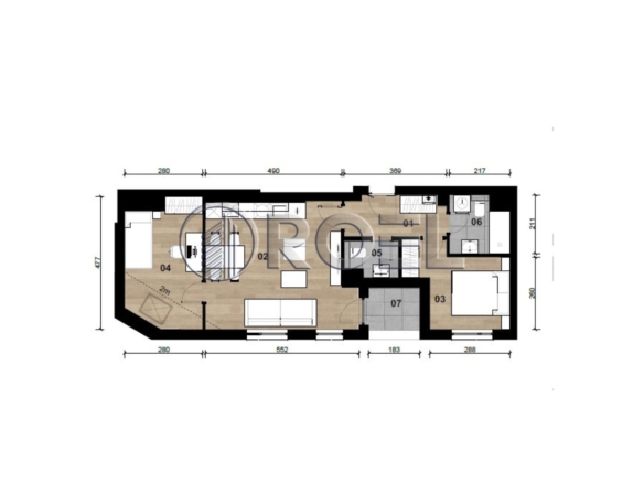 Trosobni stan, Dubrava, Zagreb, novogradnja, 57.62 m², prodaja