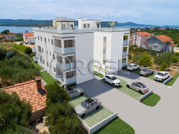 Sv. Filip i Jakov, stan 61m2 s prekrasnim panoramskim pogledom na more