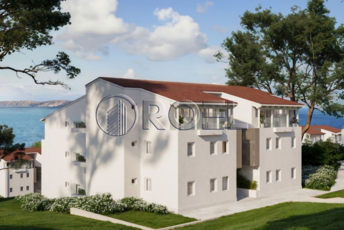 Novi Vinodolski, Exclusive Three-Room Apartment 80,79 m², for Sale