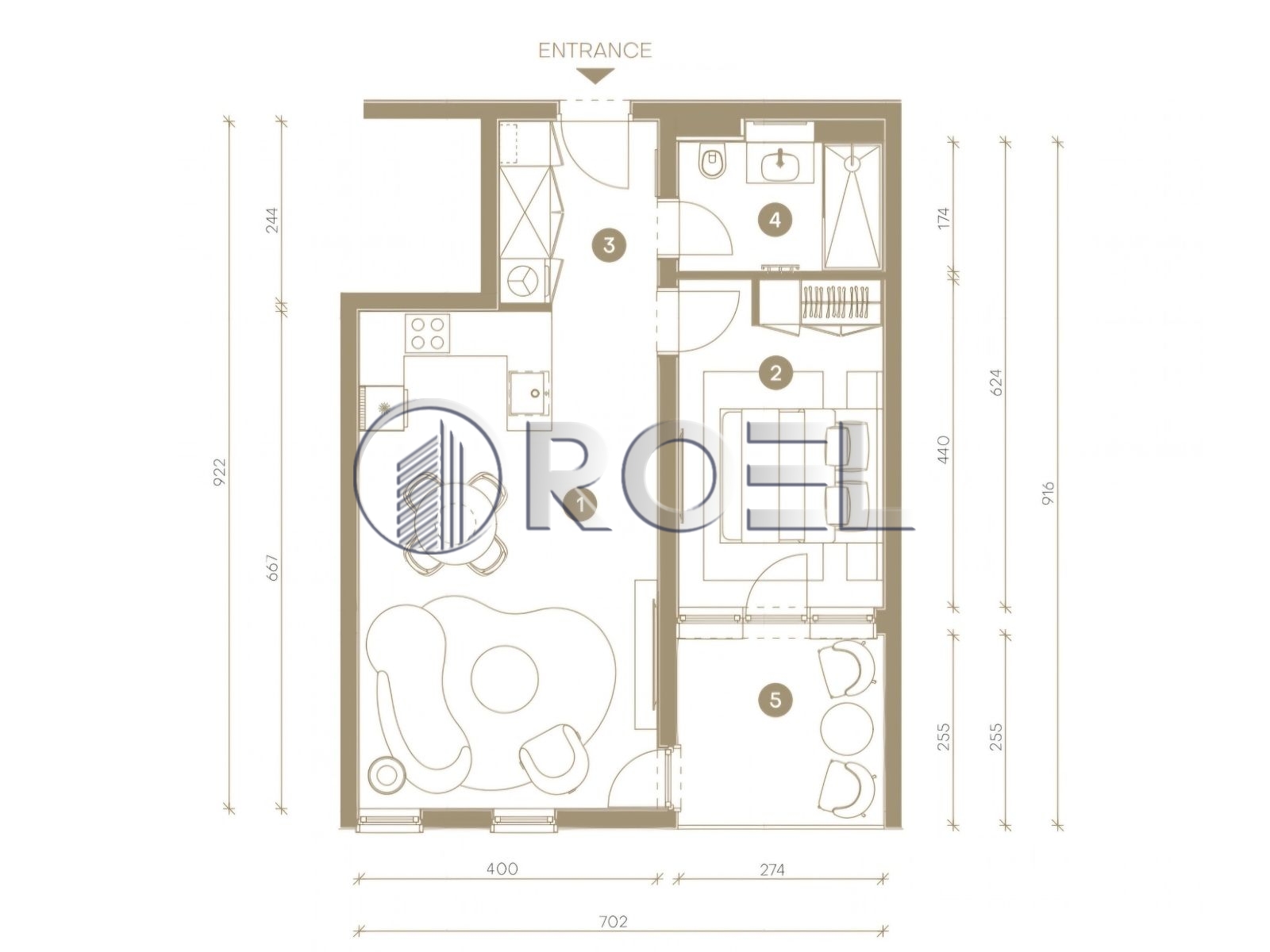 1439_2_1773340892 Novi Vinodolski, ekskluzivan dvosoban stan 55,50 m2, prodaja