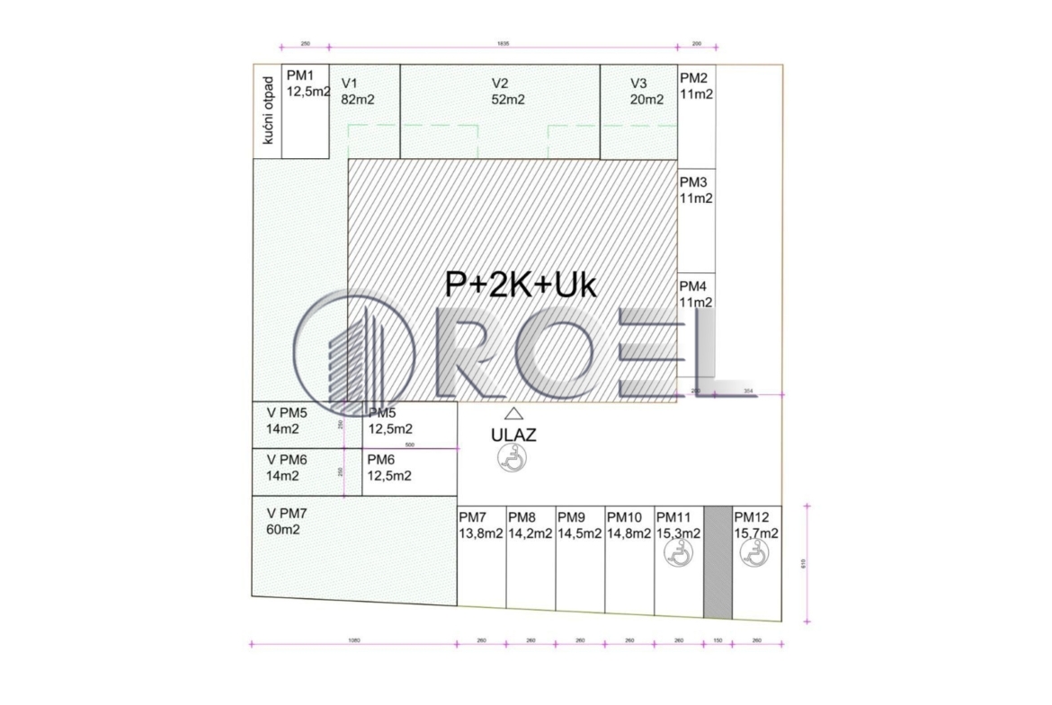 Zagreb, Sesvete, two-story 5-room apartment 106 m², for sale