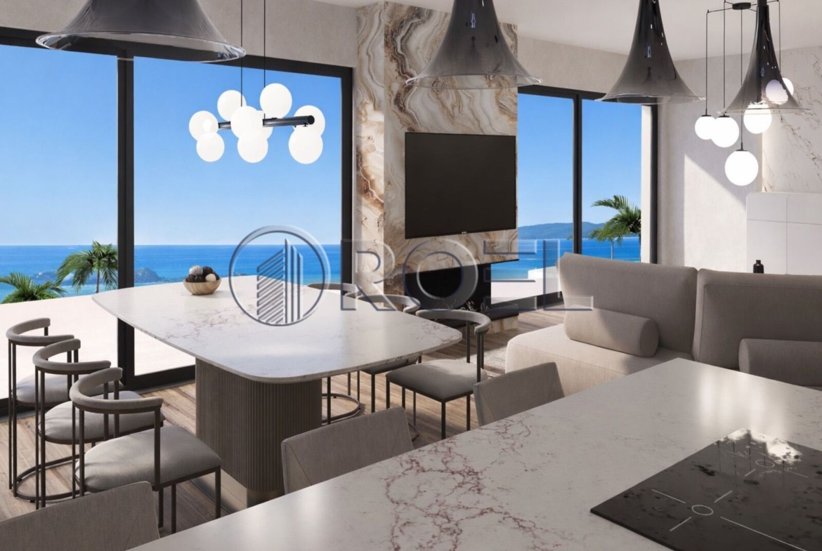 Opatija, luxury penthouse 154 m2, sea view, for sale