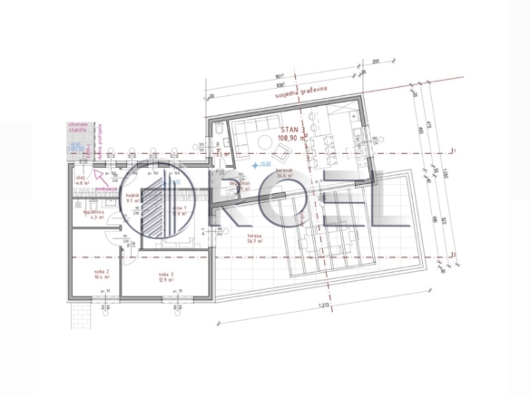 Četverosobni stan, Penthouse, Zagreb, Gornji Grad Medveščak, 123 m2