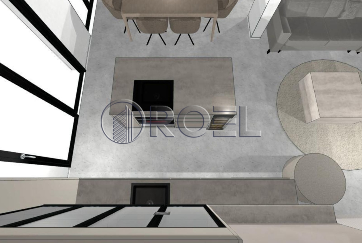 Trosobni penhouse: Pag, NKP 98.50 m2