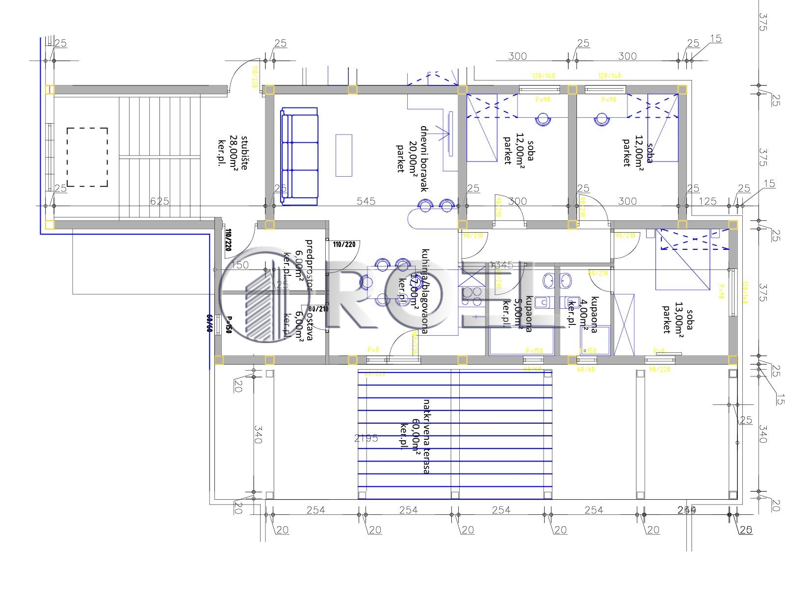 342_1_1727722406 Four-room apartment, Stupnik, NKP 107 m2, 2PM